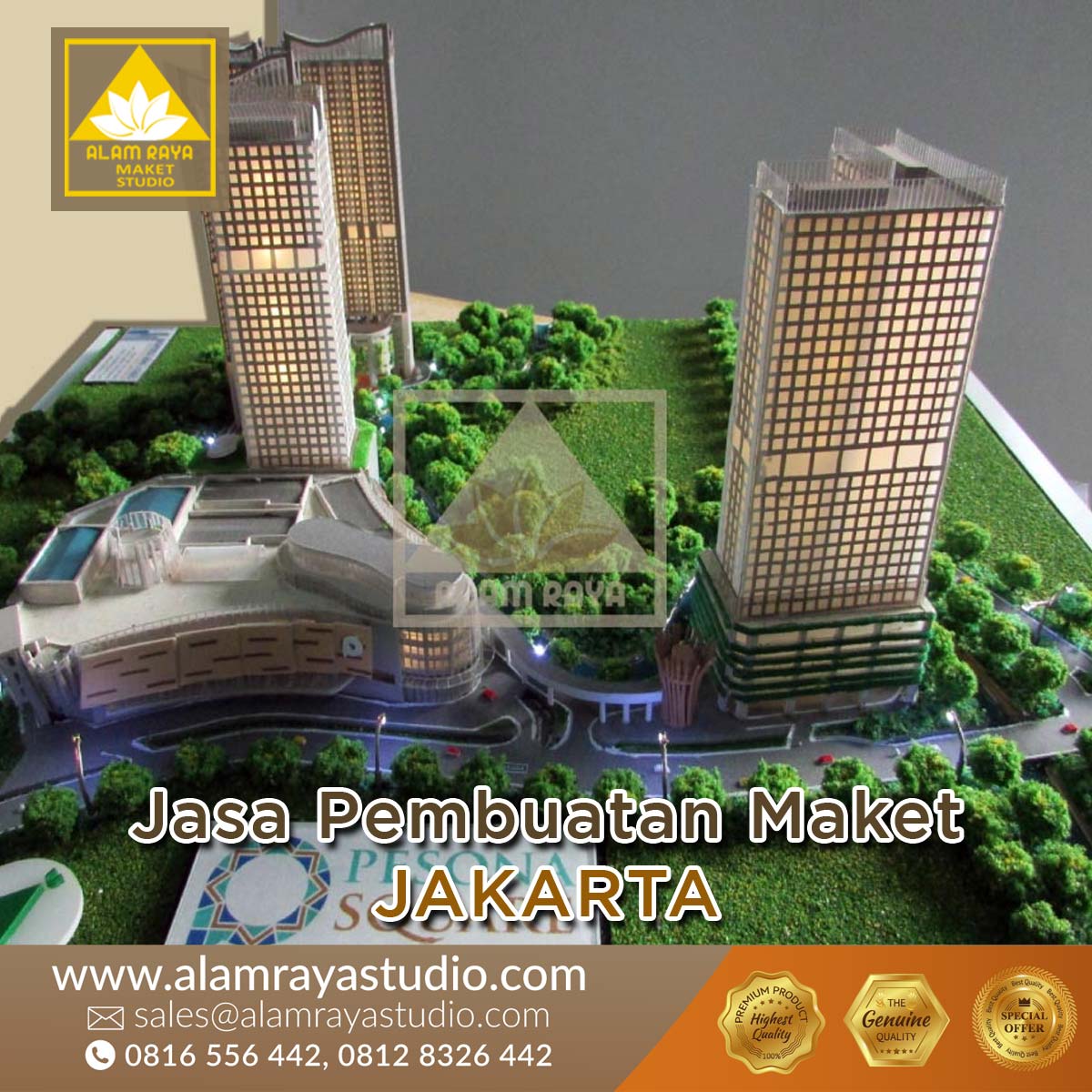 Jasa Pembuatan Maket Jakarta